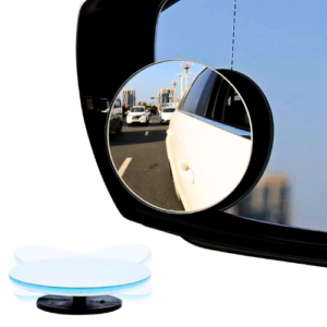 Blind Spot Wide Angle Adjustable Mirror for Cars (Pack of 2)